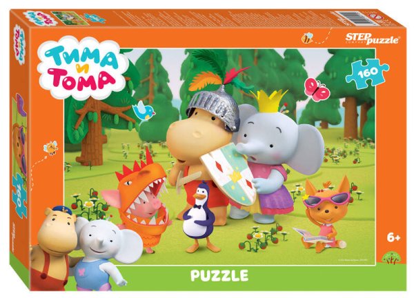 160 (STEPpazzle) Мозаика "puzzle" 160 "Тима и Тома" (Мармелад Медиа)