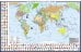 Политическая карта мира с флагами А0+ (в новых границах; очень большая) (в тубусе)