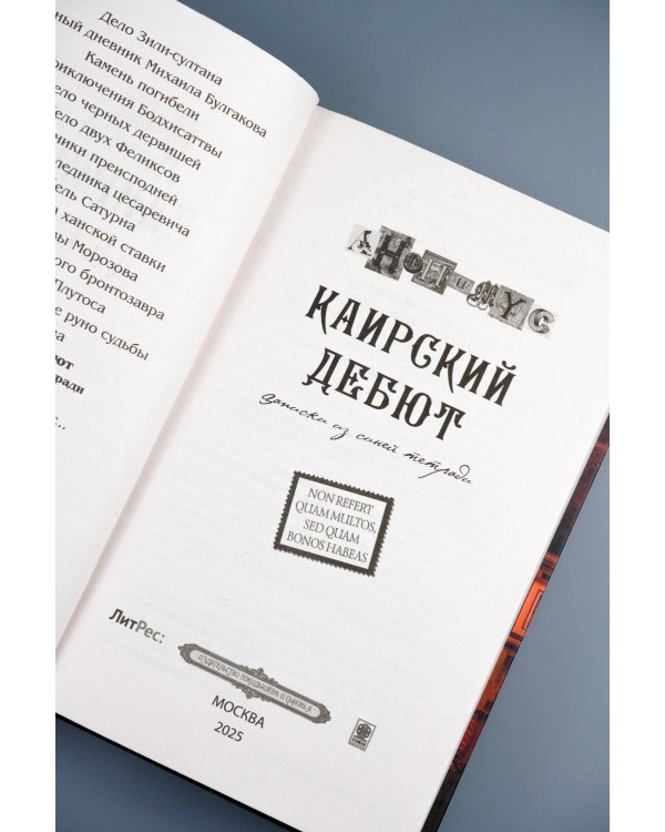 Каирский дебют. Записки из синей тетради