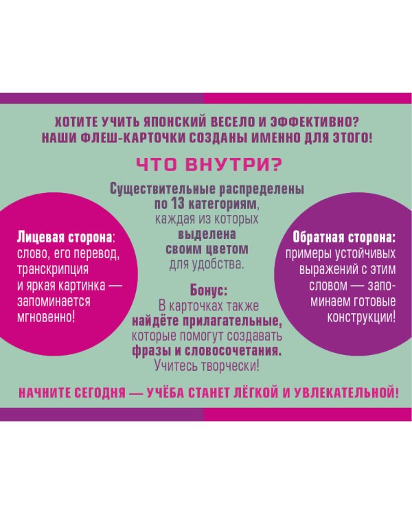 800 самых нужных японских слов и фраз. Флеш-карточки