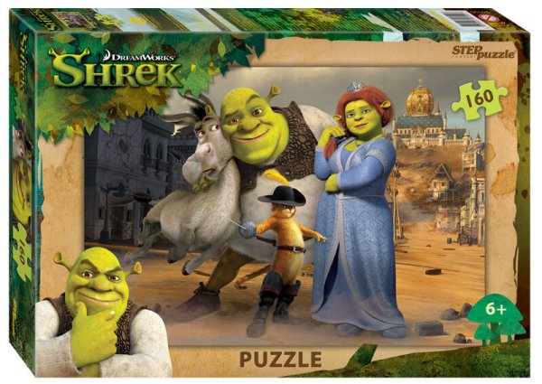 160 (STEPpazzle) Мозаика "puzzle" 160 "Shrek" (DreamWorks, Мульти)