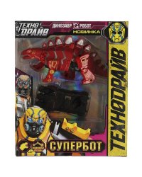 Робот трансформирующийся в динозавра, кор.20,5*24,5*5см ТЕХНОДРАЙВ в кор.2*30шт