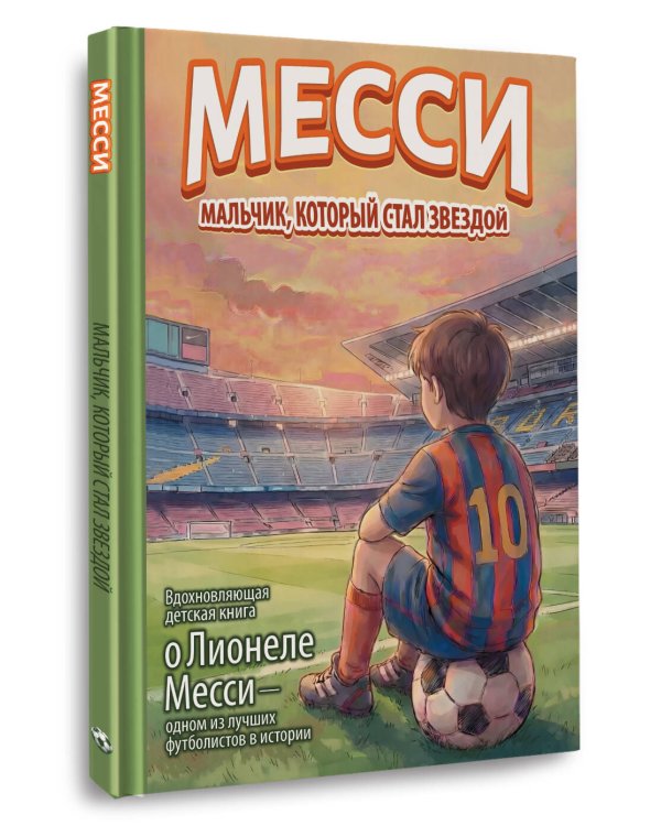 Месси: мальчик, который стал звездой. Вдохновляющая детская книга о Лионеле Месси — одном из лучших футболистов в истории