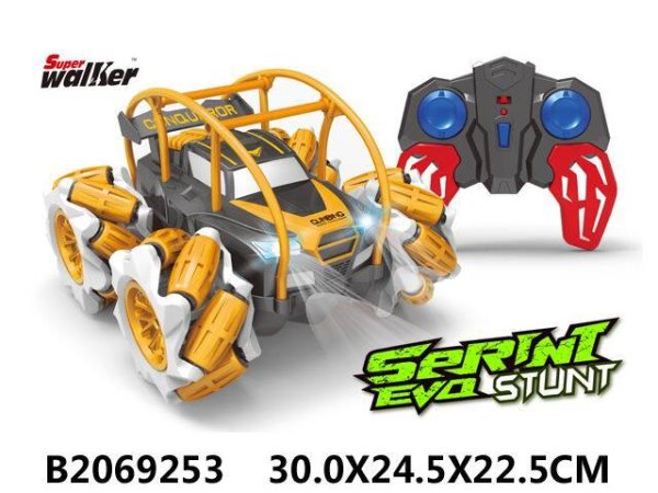 Машинка на р/у (16*11.5*15)"Трюковый автомобиль-2"(бат.4шт.ААА,бат.2шт.AA не в компл) (Арт. 2069253)