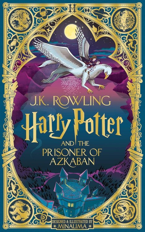 Harry Potter and the Prisoner of Azkaban MinaLima Ed J.K. Rowling Гарри Поттер и узник Азкабана Дж.К Роулинг изд МинаЛима / Книги на английском языке