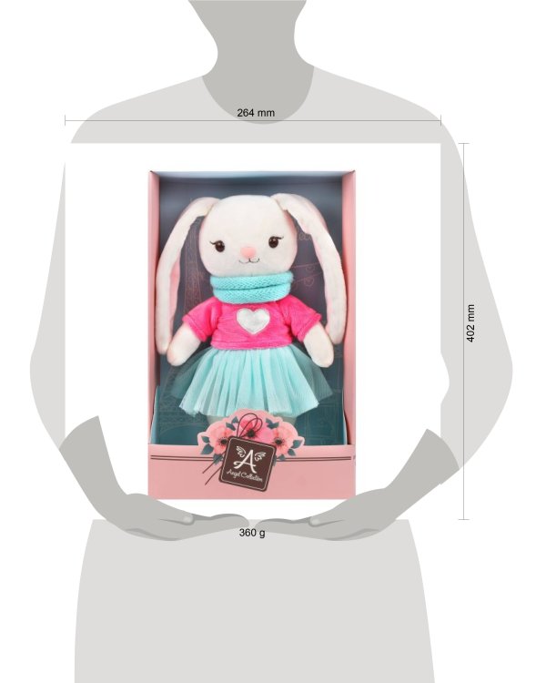 Зайка Мишель в свитшоте