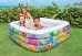 Бассейн надувной 159х159х50 см. Аквариум INTEX. Новинка (в коробке) Арт. 57471NP