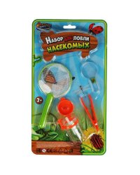 Набор для ловли насекомых блист.19*35*6см ИГРАЕМ ВМЕСТЕ в кор.2*48шт