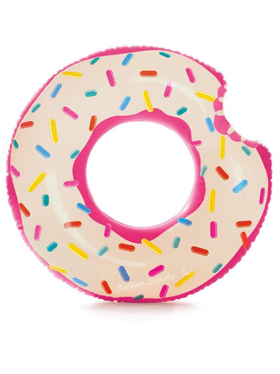 Круг надувной для плавания 94 см. Клубничный пончик INTEX. Новинка. Арт. 56265NP