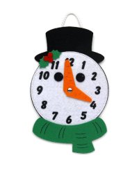 Развивающая игра «Часы.Снеговик» (Фетр), 1601005