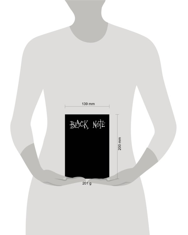 Black Note. Креативный блокнот с черными страницами (мягкая обложка, 64 л.)