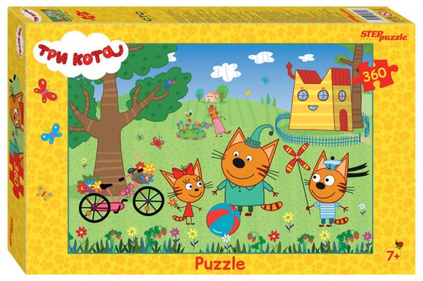 Мозаика "puzzle" 360 "Три кота" (АО "СТС")