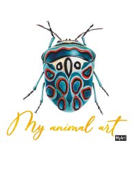 MyArt. My animal Art. БЛОКНОТ 7БЦ. ЖУК