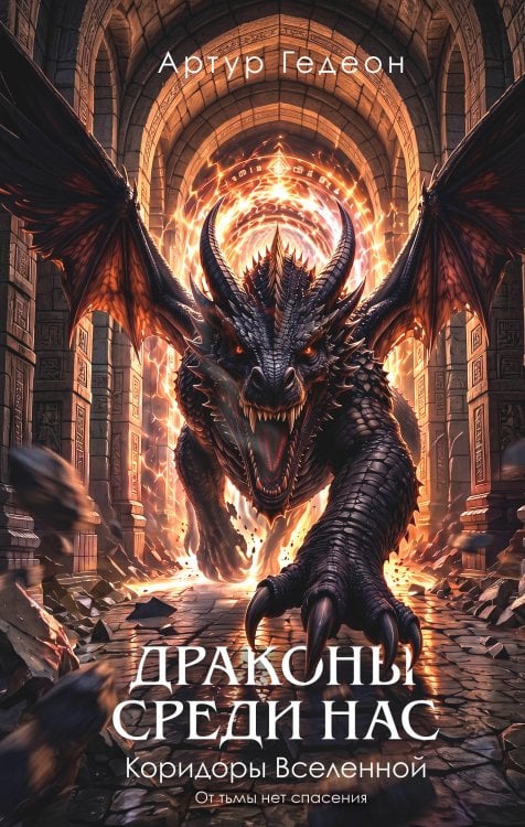 Обложка книги «Драконы среди нас. Коридоры Вселенной» — Гедеон Артур, ISBN 9785042522604
