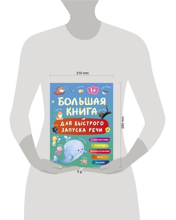 Большая книга для быстрого запуска речи. 1-2 года