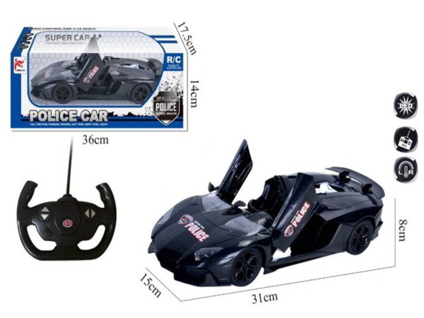 Машинка на р/у "Кабриолет"(31х15х8 см) (3*АА и 2*АА не в к-те,в кор.) ( Арт. 1970989)