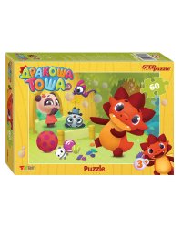 Мозаика "puzzle" 60 "Дракоша Тоша"