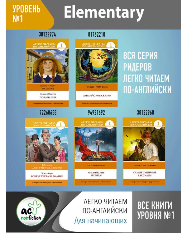 Английские сказки. English Fairy Tales
