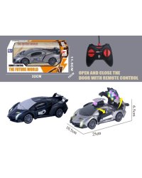 Машинка на р/у "Кабриолет" (25х10,5х6,5см) (свет,3*АА и 2*АА не в к-те,в кор.) ( Арт. 2226307)