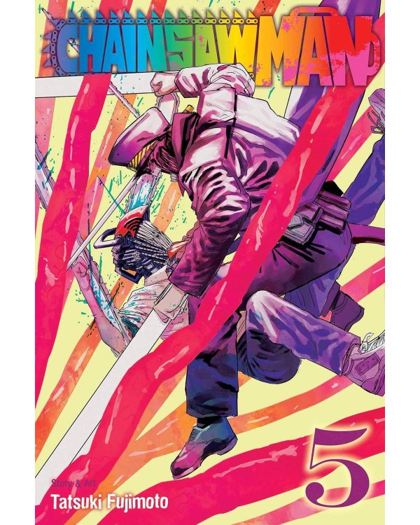 Chainsaw Man, Vol. 5 (Tatsuki Fujimoto) Человек-бензопила том 5 (Тацуки Фудзимото)/ Книги на английском языке