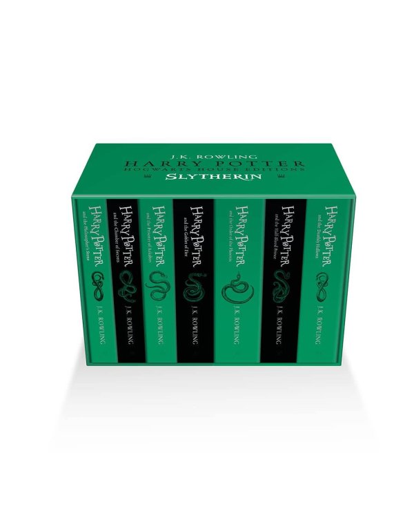 Дополнительное изображение книги «Harry Potter Slytherin House Ed Paperback Box Set J.K. Rowling Гарри Поттер, изд  Слизерин комплект книг Дж. К Роулинг / Книги на английском языке»