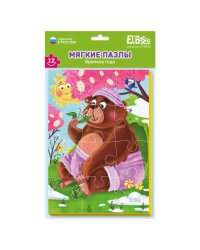 Мягкий пазл А5 "Весна" 12 элементов