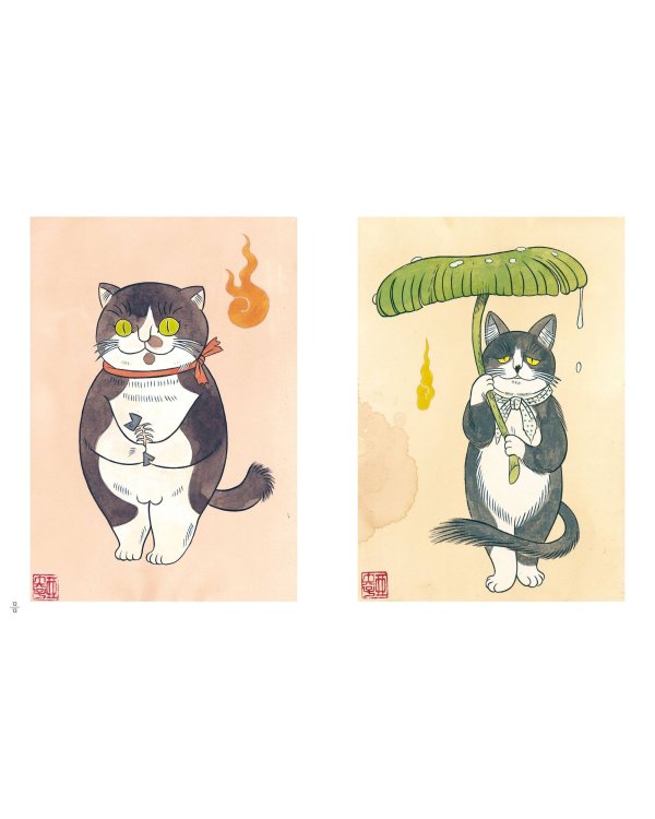 Коты-ёкаи, лисы-кицунэ и демоны в человеческом обличье. Иллюстрированный бестиарий японского фольклора