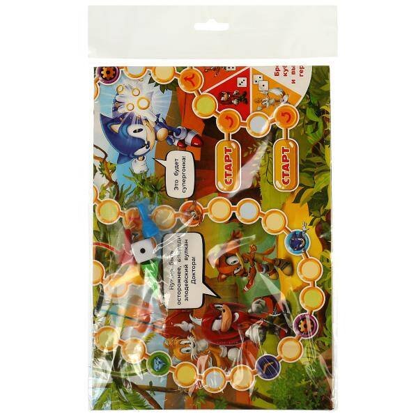 Супер гонка. Настольная игра-ходилка на блистере 180х250мм. Умные игры в кор.50шт