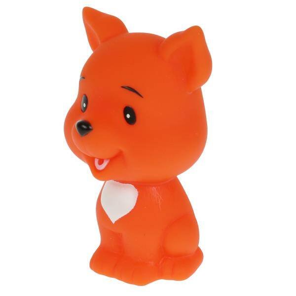 ИГРУШКИ ДЛЯ ВАННОЙ (Умка) Игрушка для ванны лиса сетка, хенгтег КАПИТОШКА в кор.100шт
