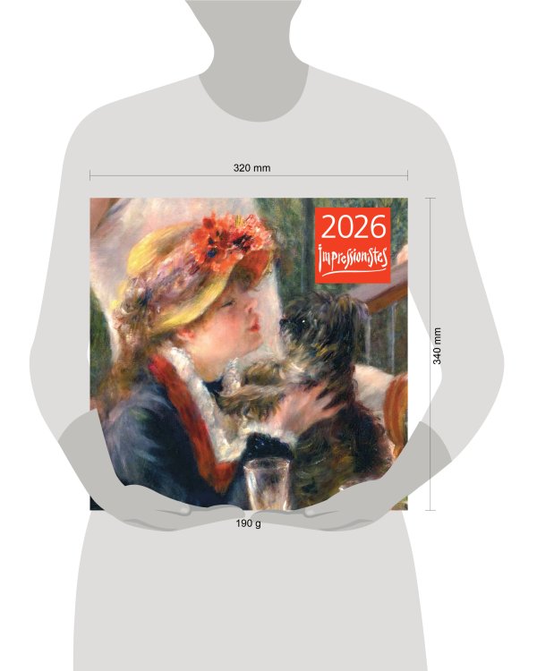 Импрессионисты. Календарь настенный на 2026 год (300х300)