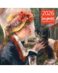 Импрессионисты. Календарь настенный на 2026 год (300х300)