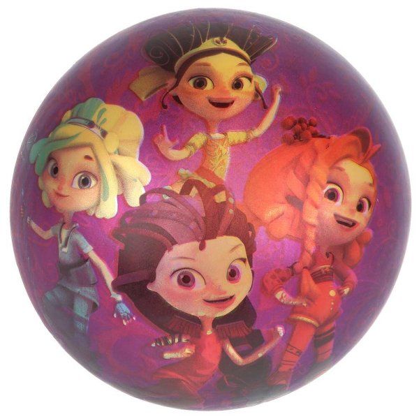 МЯЧИ (Умка) Мяч ПВХ 23см "Играем вместе" "Сказочный патруль", полноцвет, с блеском в сетке в кор.144шт