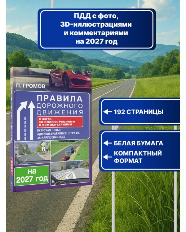 Правила дорожного движения с фото, 3D-иллюстрациями и комментариями на 2027 год