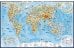 Карта мира для детей А0+ (очень большая; физическая)