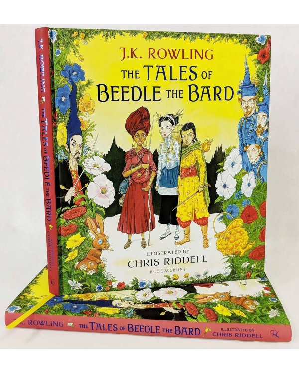 Дополнительное изображение книги «The Tales of Beedle the Bard illustr. edition J.K. Rowling Сказки Барда Бидля иллюстр. издание Дж.К Роулинг / Книги на английском языке»
