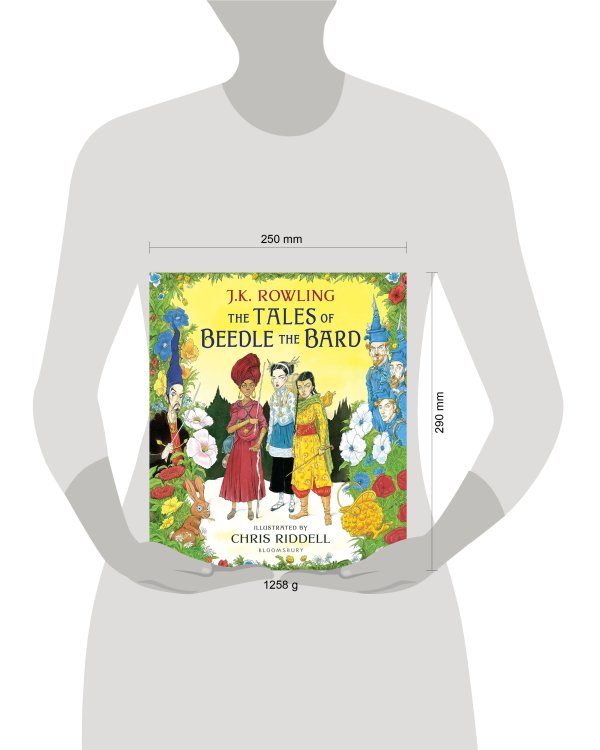 Дополнительное изображение книги «The Tales of Beedle the Bard illustr. edition J.K. Rowling Сказки Барда Бидля иллюстр. издание Дж.К Роулинг / Книги на английском языке»