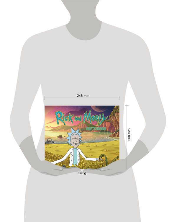Рик и Морти. Скетчбук. Рик в поле (твердый переплет, 96 стр., 240х200 мм)