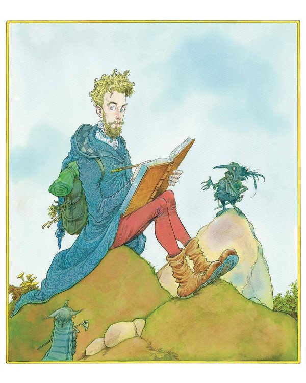 Дополнительное изображение книги «The Tales of Beedle the Bard illustr. edition J.K. Rowling Сказки Барда Бидля иллюстр. издание Дж.К Роулинг / Книги на английском языке»