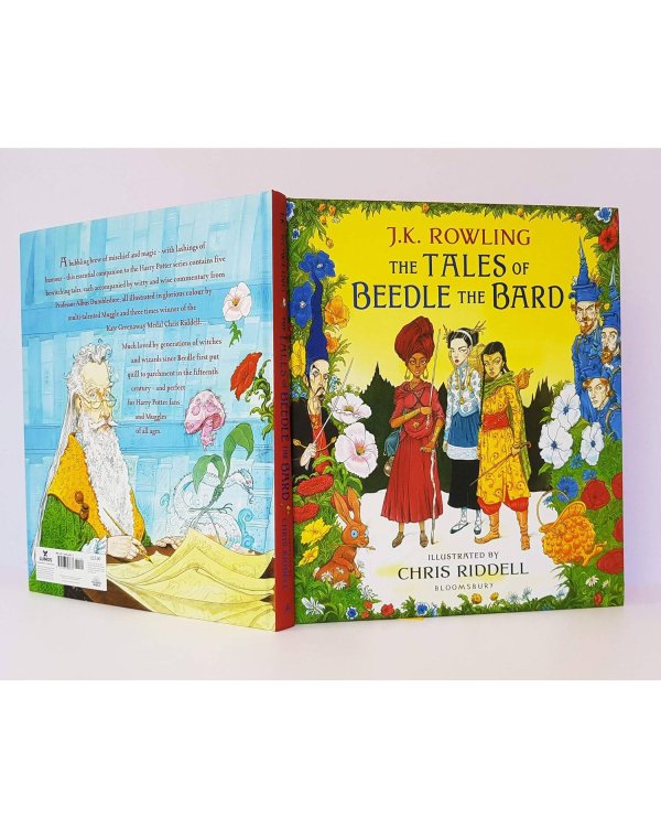 Дополнительное изображение книги «The Tales of Beedle the Bard illustr. edition J.K. Rowling Сказки Барда Бидля иллюстр. издание Дж.К Роулинг / Книги на английском языке»