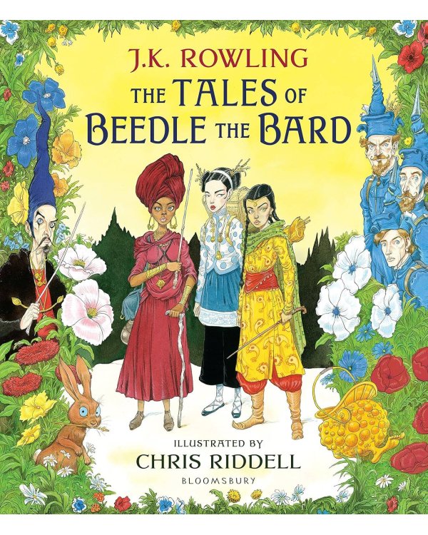 Дополнительное изображение книги «The Tales of Beedle the Bard illustr. edition J.K. Rowling Сказки Барда Бидля иллюстр. издание Дж.К Роулинг / Книги на английском языке»