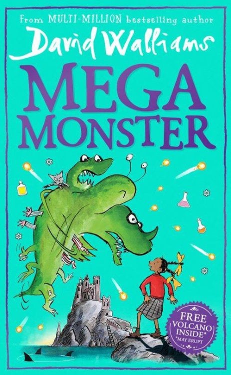 Обложка книги «Mega monster (Walliams, David) Мега монстр (Дэвид Уолльямс) /Книги на английском языке», ISBN 9780008487591