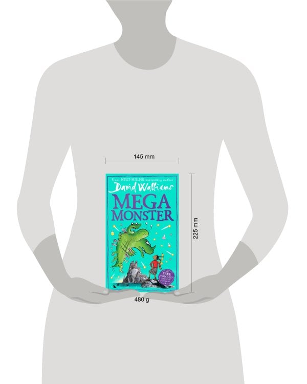 Дополнительное изображение книги «Mega monster (Walliams, David) Мега монстр (Дэвид Уолльямс) /Книги на английском языке»