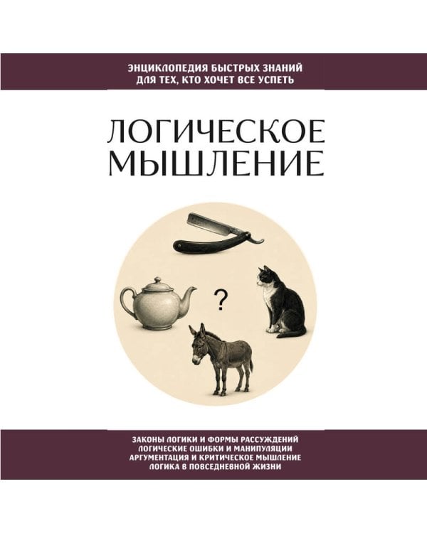 Дополнительное изображение книги «Логическое мышление. Для тех, кто хочет все успеть»