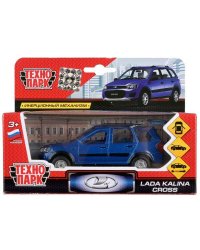 Машина металл LADA Kalina Cross 12см, открыв. двери и багажник, инерц, в кор. Технопарк в кор.2*24шт