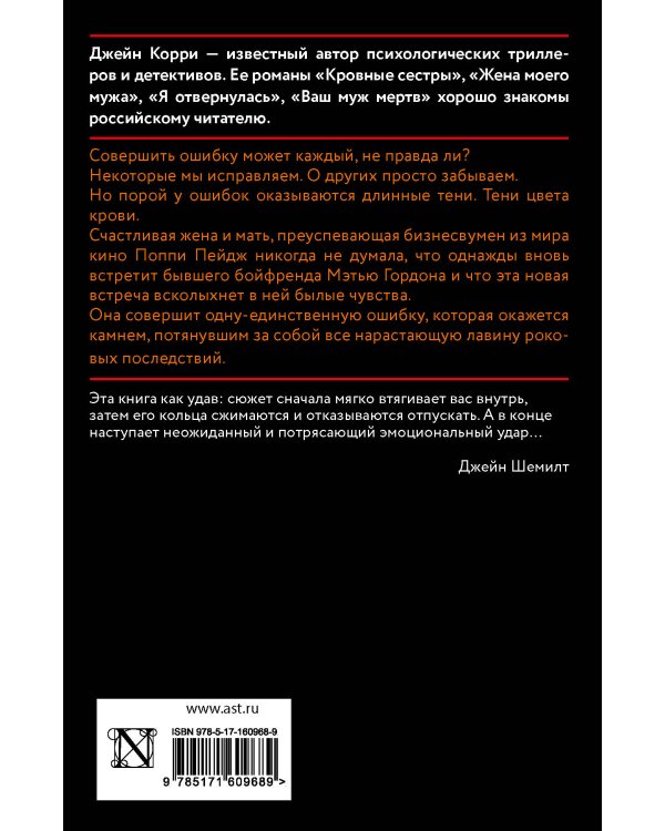 Я сделала ошибку