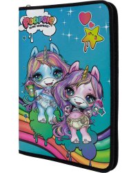 Папка для тетрадей A4 Poopsie молния с 3-х сторон 33 x 23,5 x 3
