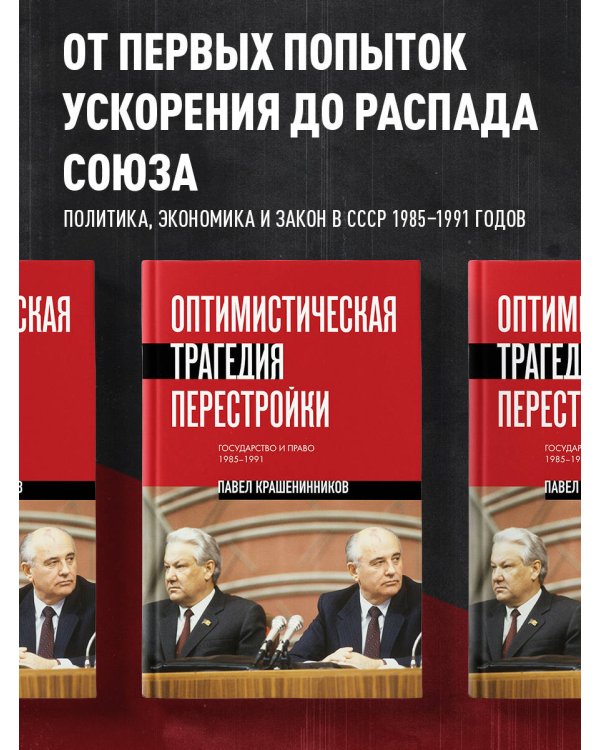 Дополнительное изображение книги «Оптимистическая трагедия перестройки. Государство и право (1985–1991)»