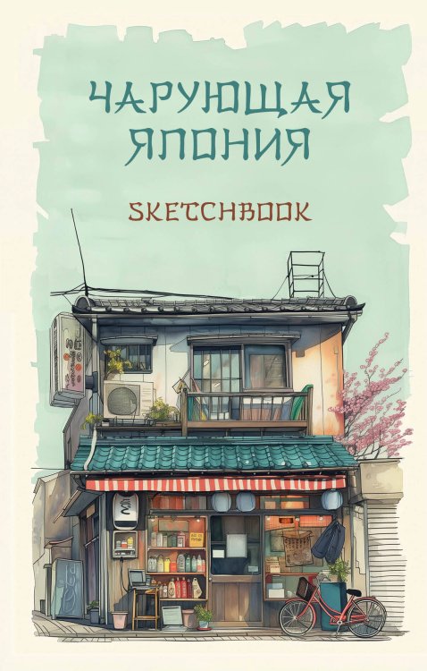 ANIME. Лучшее для поклонников японской анимации Скетчбук. Чарующая Япония (138х212 мм, твердый переплет, 96 стр., офсет 160 гр.)