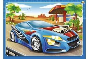 ПАЗЛЫ-РАМКИ 150 х 210 мм (Рыжий Кот) ПАЗЛ-РАМКА. 12 элементов. 15х21 см ТАЧКА В ПУСТЫНЕ (Арт. П-0456)