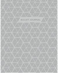 Bullet Journal (Стальной) 162x210мм, твердая обложка, пружина, блокнот в точку, 120 стр.